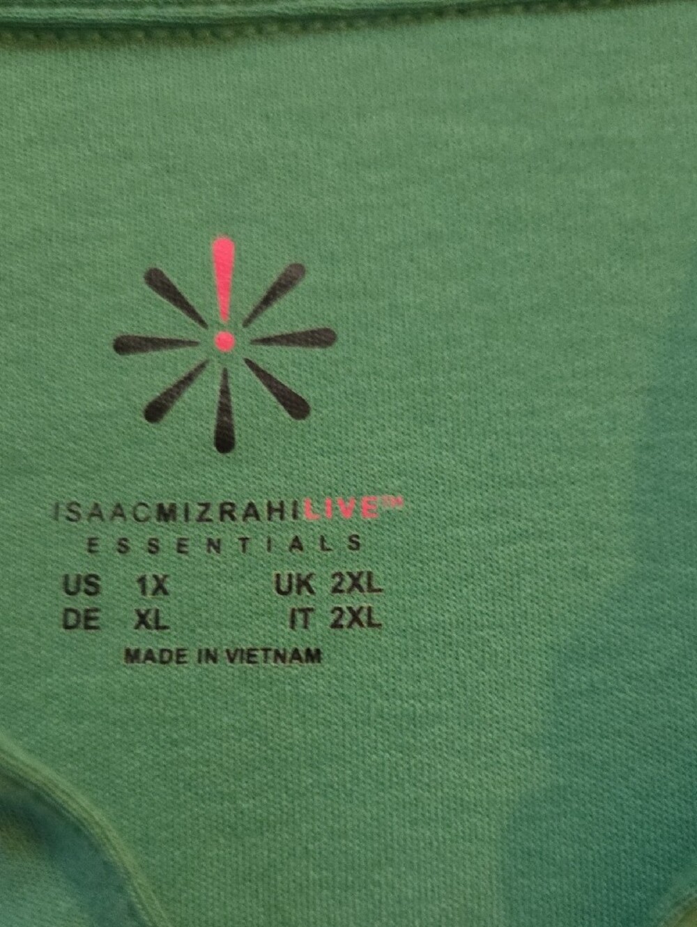 Isaac Mizrahi Teal Short-Sleeve Polo Top - Picture 2 of 5
